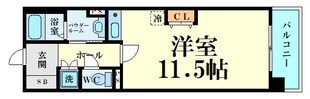 プレミュール阿波座の物件間取画像